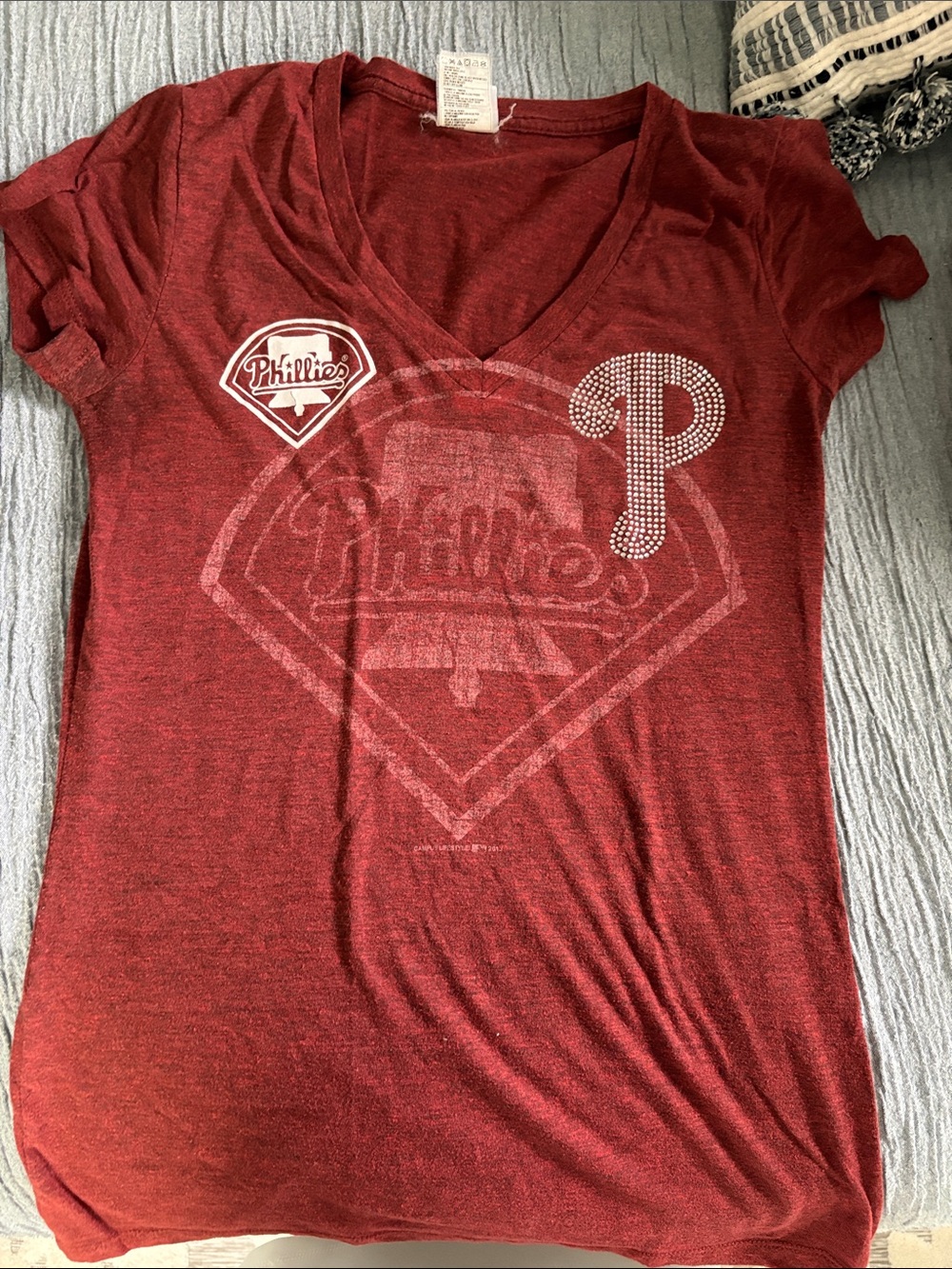 Philadelphia Phillies Women's V-Neck